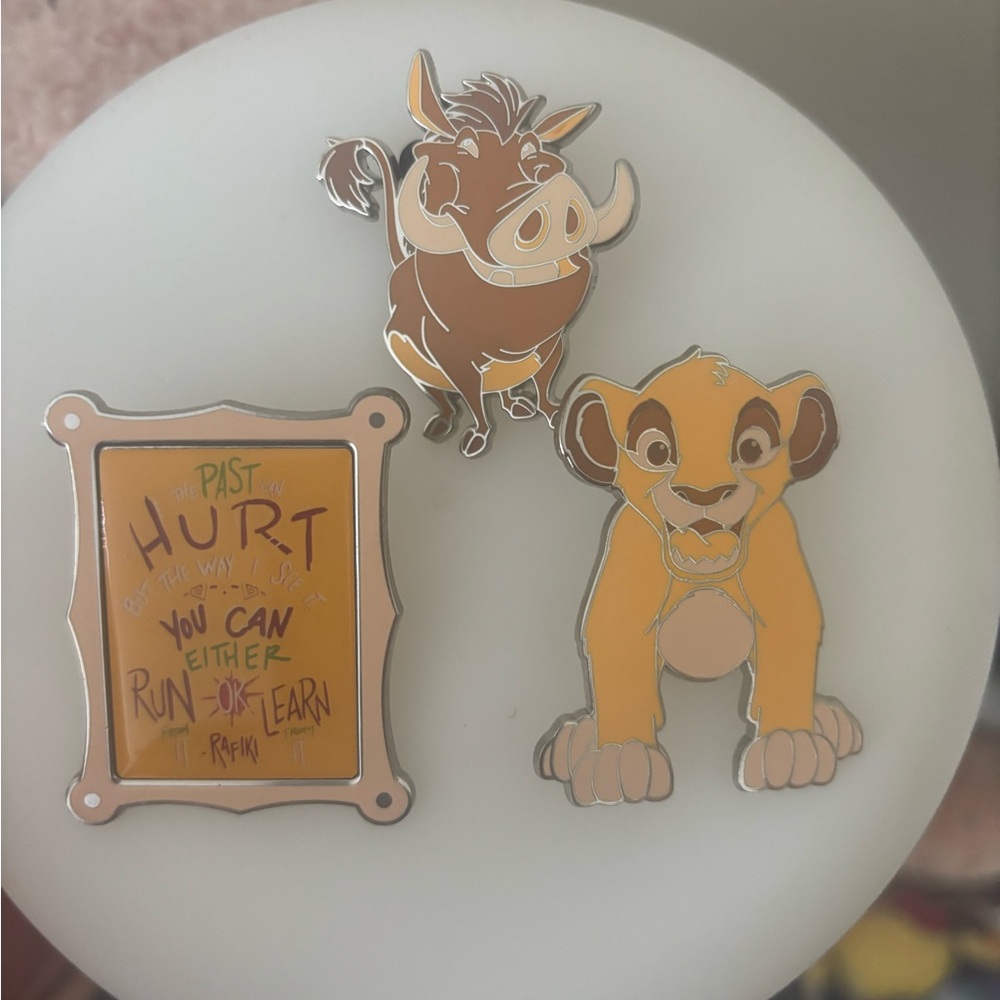 Lion King Enamel Pin Set
